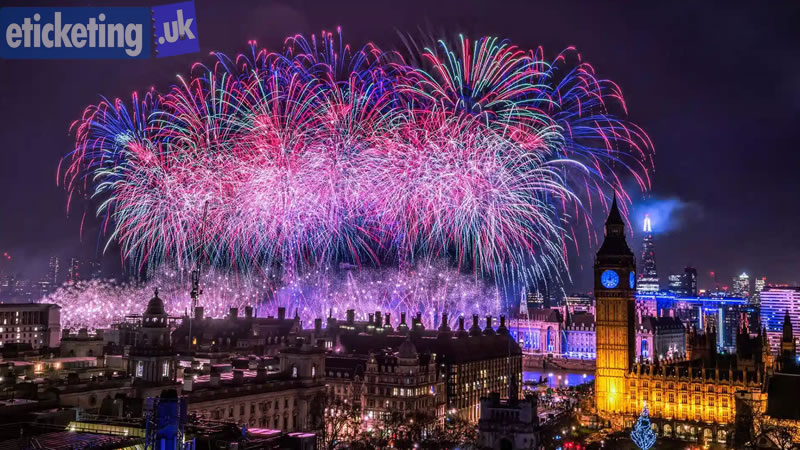 London New Year Fireworks Tickets | London Fireworks Tickets 2025