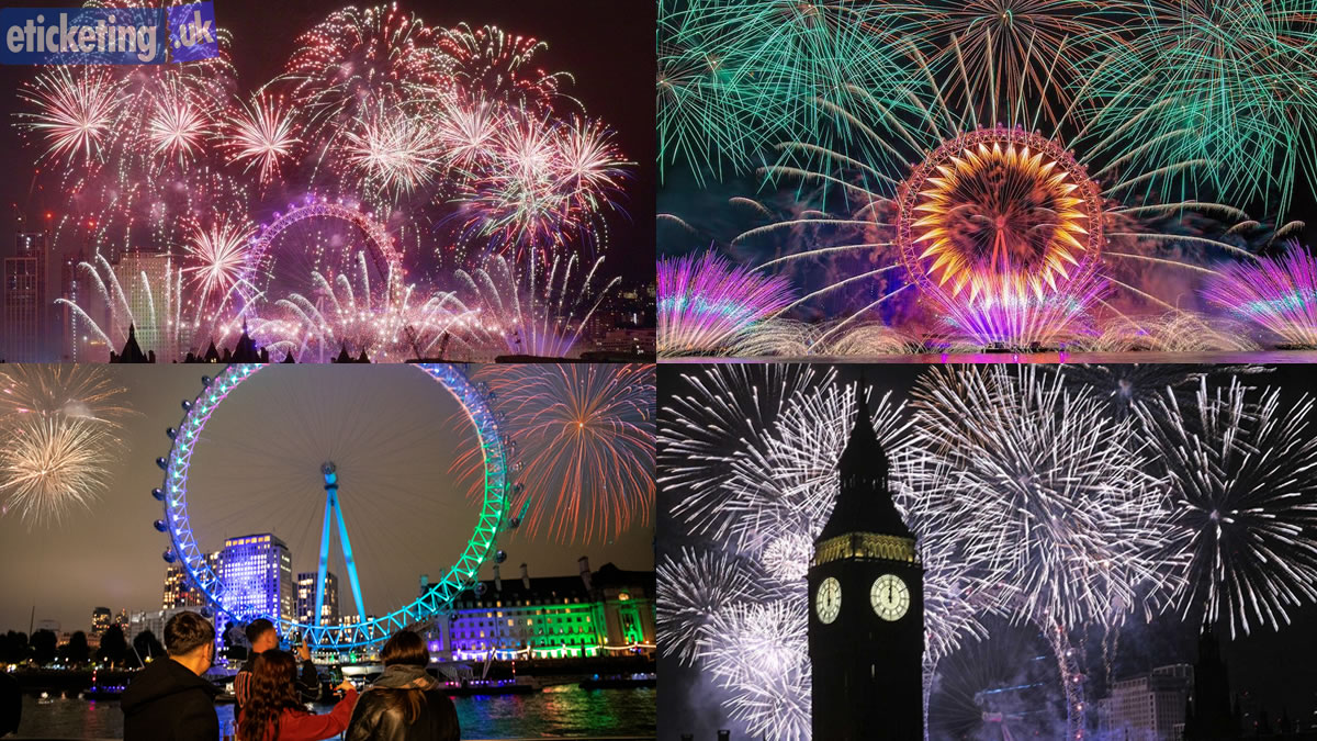 London New Year Fireworks Tickets | London Fireworks Tickets 2025