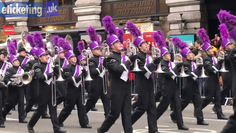 London Parade Tickets| London New Year Parade 2027 Tickets
