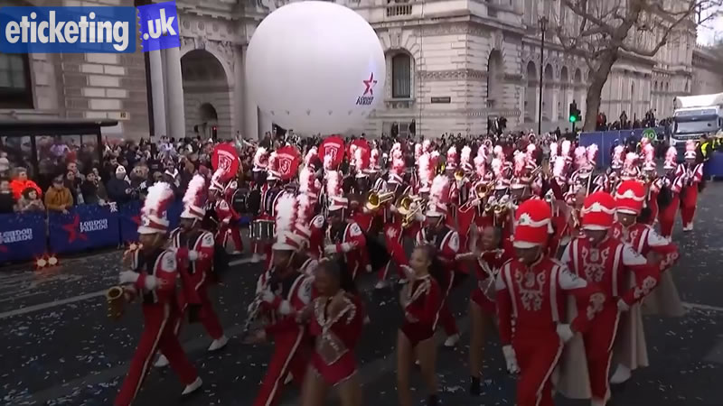 London Parade Tickets| London New Year Parade 2027 Tickets