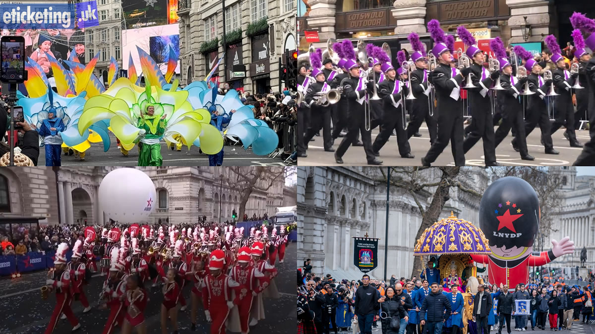 London Parade Tickets| London New Year Parade 2027 Tickets