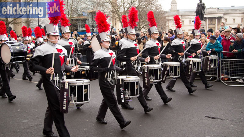 London Parade Tickets| London New Year Parade 2027 Tickets