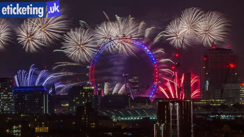 London New Year Eve Fireworks 2026 Tickets