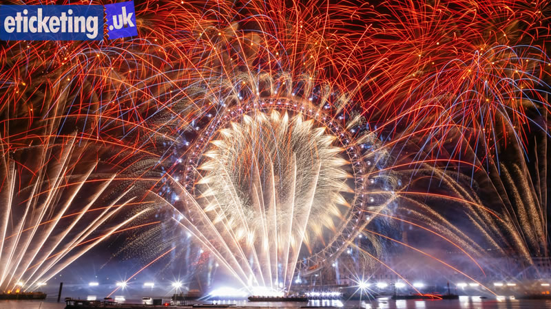 London New Year Eve Fireworks 2026 Tickets