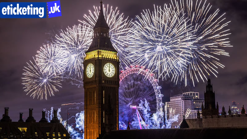 London New Year Eve Fireworks 2026 Tickets