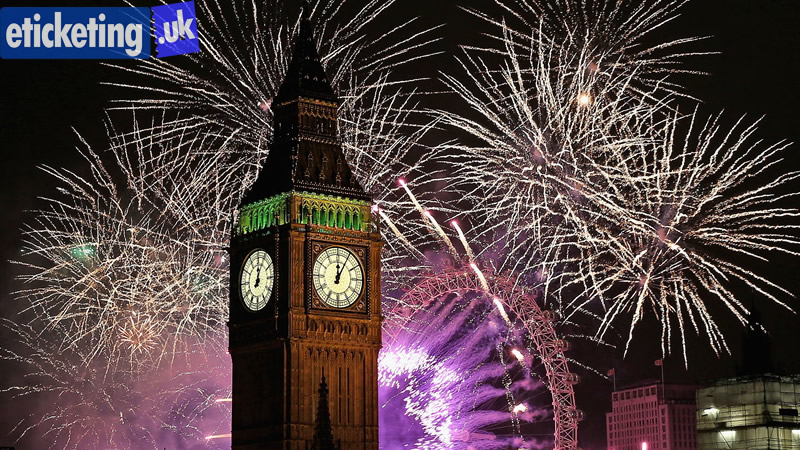 London New Year Eve Tickets | London New Year Fireworks Tickets